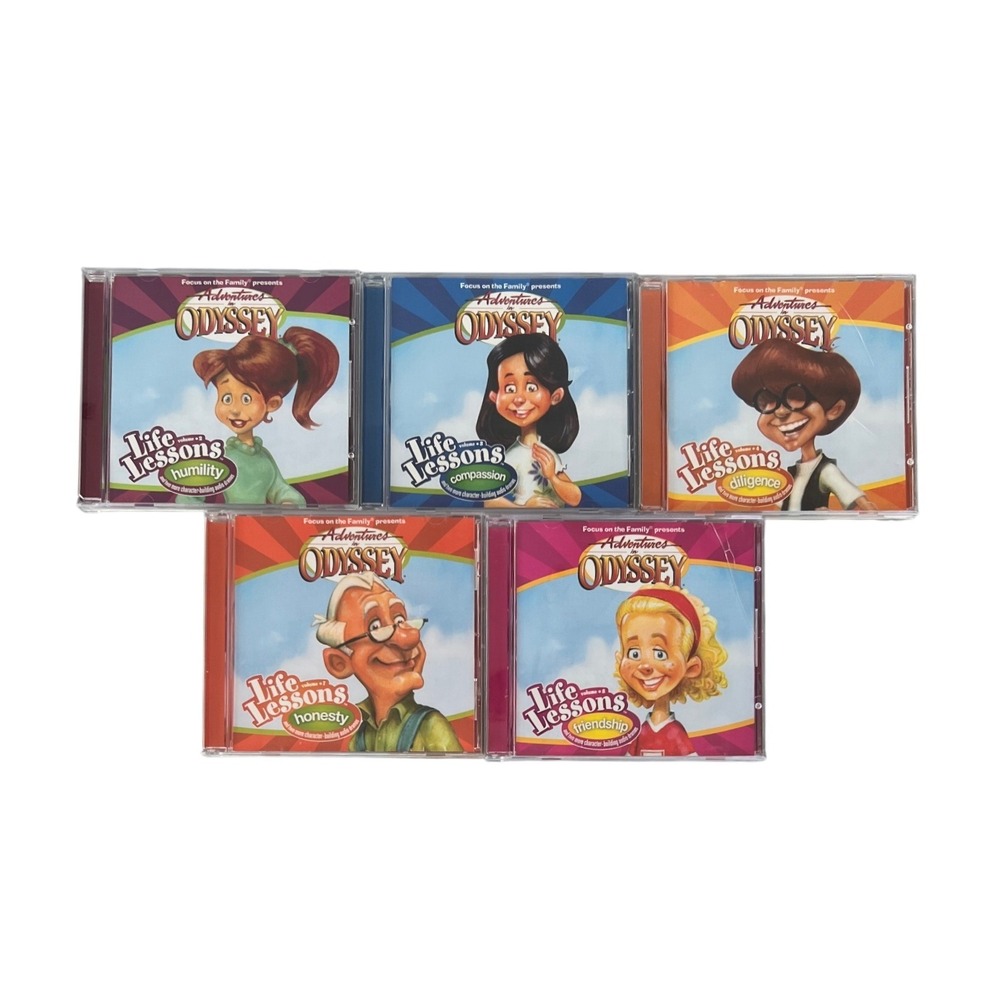 Adventures in Odyssey Life Lessons CD Set Vol 2 3 6 7 8 Focus on the Family